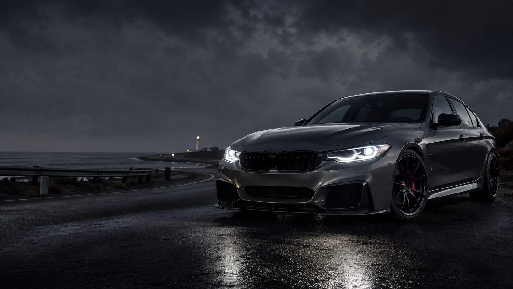 ECU Tuner UK performance vehicle at dusk